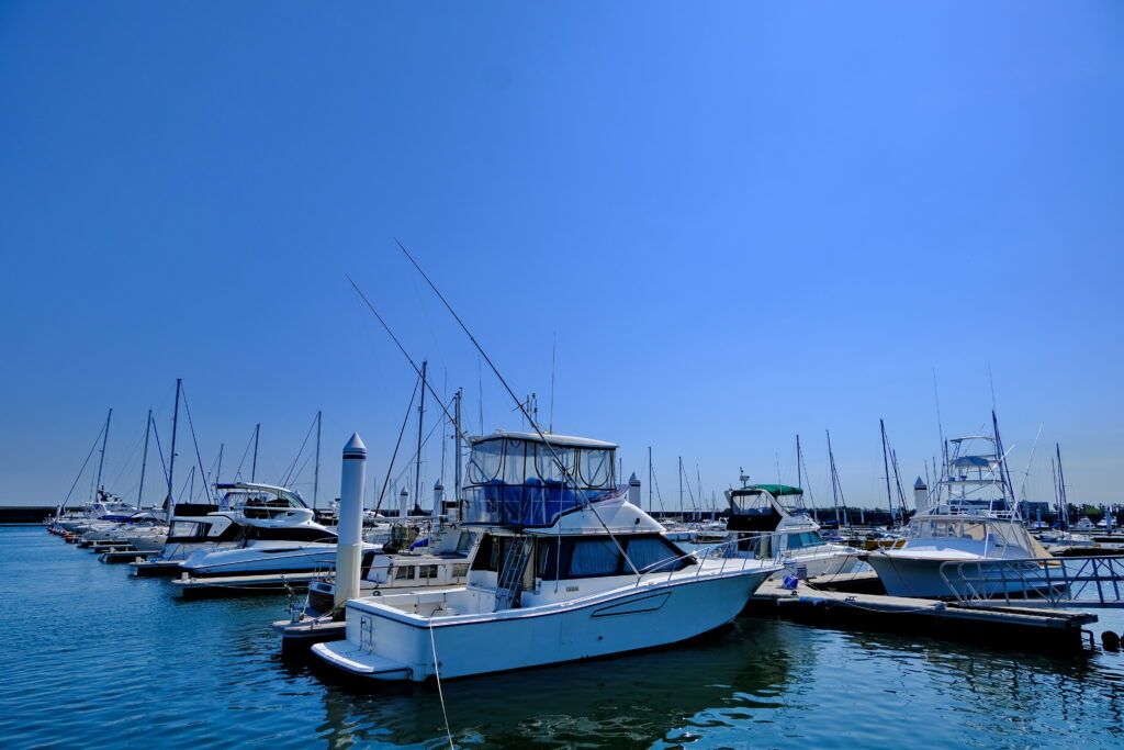 西宮浜・ヨットハーバー周辺